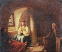 Joseph in prison by Gerbrand van den Eeckhout