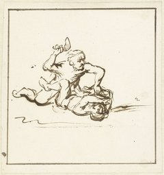 Kain doodt Abel by Nicolaes Maes