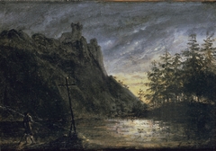 Knight's castle at the fir pond