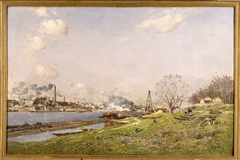 La Seine à Conflans-Charenton by Antoine Guillemet