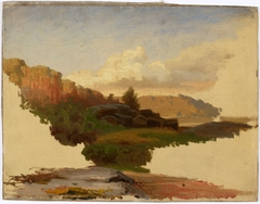 Landscape from Leppälahti in Kuru ; Unfinished by Werner Holmberg
