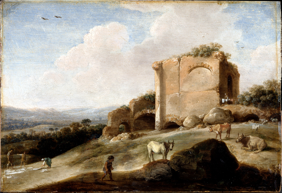 Landscape with a Roman Ruin