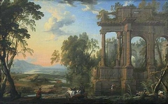 Landscape with Ruins and a Pastor