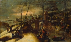 Landscape with the Flight into Egypt by Gillis Mostaert
