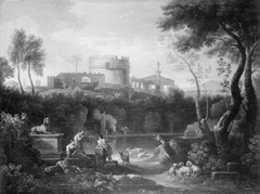 Landscape with the Tomb of Cecilia Metella