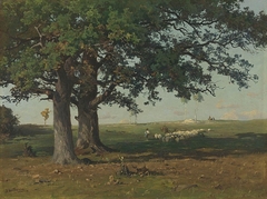 Landschaft bei Fürstenfeldbruck by Josef Willroider