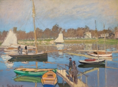 Le bassin d'Argenteuil by Claude Monet