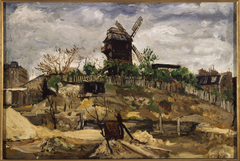 Le moulin de la Galette by Marcel Leprin