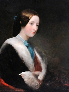 Louisa Pennant, Viscountess Feilding (1828 - 1853), aged 18 by Adolfus Robert Venables