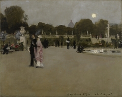 Luxembourg Gardens at Twilight