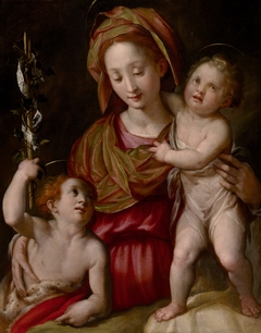 Madonna and Child with the Young St. John the Baptist by Jacopo da Empoli