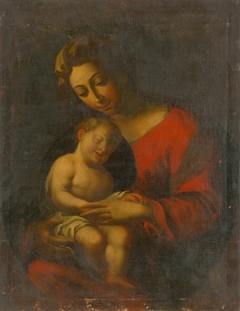 Madonna with Sleeping Jesus by Anonymous
