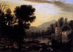 Mill on a River by Claude Lorrain