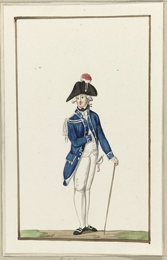 Montering van de schutterij van Alkmaar, ca. 1787 by Unknown Artist