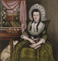 Mrs. Hezekiah Beardsley (née Elizabeth Davis, 1748/49–1790) by The Beardsley Limner