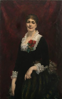 Mrs. John William Davis (1832–1902) by James Carroll Beckwith