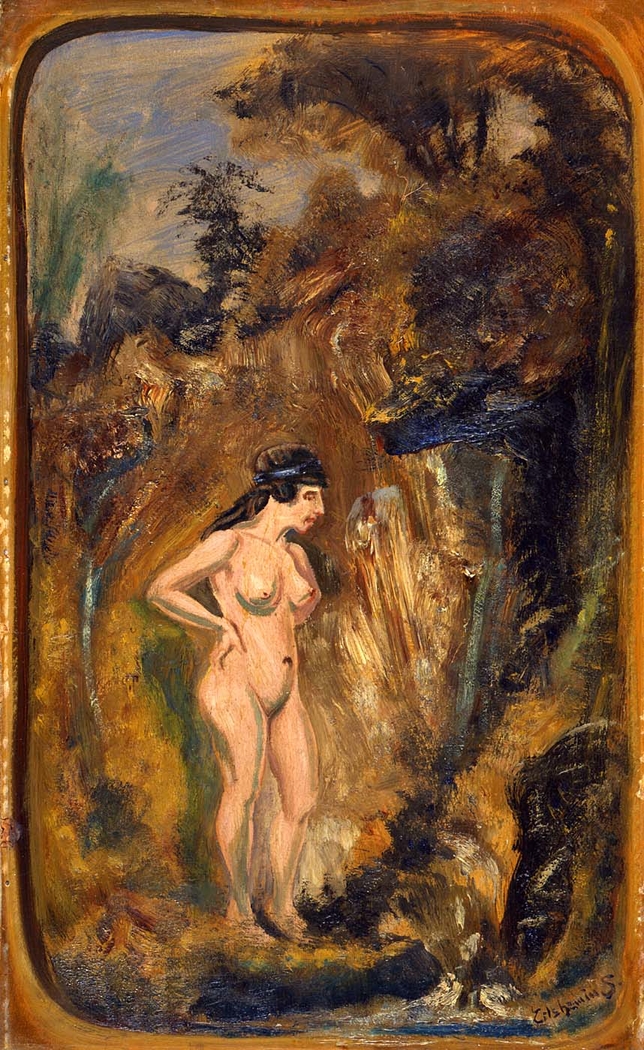 Nude in Forest