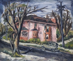 Old Pink Mansion by Nicola Victor Ziroli