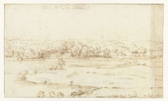 Overstroming van de Demer by Constantijn Huygens II