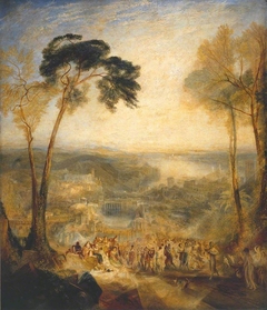 Phryne Going to the Public Baths as Venus: Demosthenes Taunted by Aeschines by J. M. W. Turner