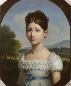 Portrait de Caroline Scitivaux by François-Xavier Fabre