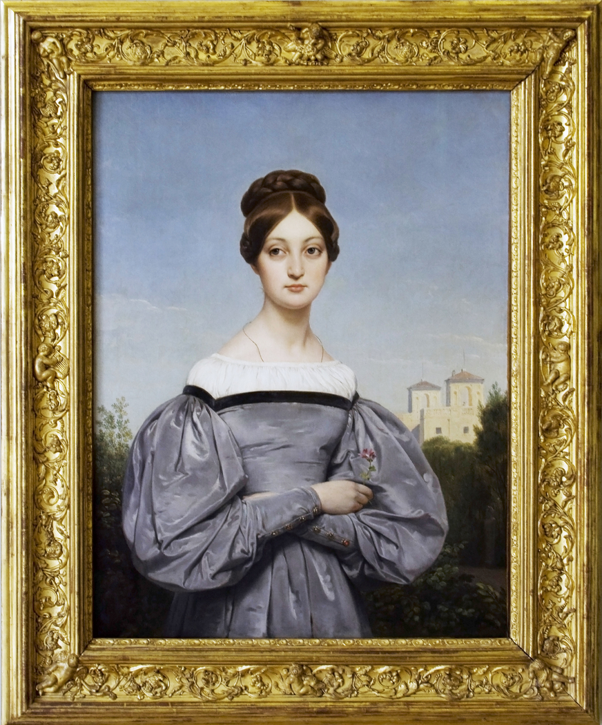 Portrait de Louise Vernet, fille de l'artiste