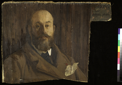 Portrait de Paul Albert Besnard (fragment) by Edmond Aman-Jean