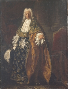 Portrait de Paul-Hippolyte de Beauvillier, duc de Saint-Aignan (1684-1776), en tenue de chevalier de l'ordre du Saint-Esprit