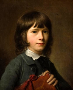 Portrait of a Boy - Nathaniel Hone - ABDAG004489 by Nathaniel Hone the Elder