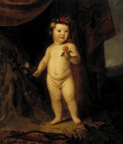 Portrait of a Child as Cupid by Willem van Honthorst