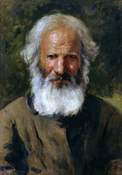 Portrait of an old man by Nikolai Karlovich Grandkovsky