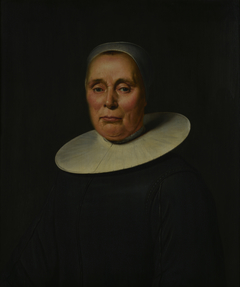 Portrait of an unknown woman by Petrus Schotanus à Sterringa