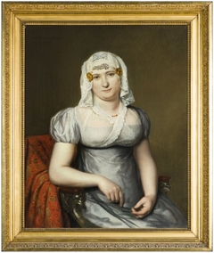 Portrait of Anna Elisabeth Coopmans (1790-1870), echtgenote van Jan Daniel van der Plaats