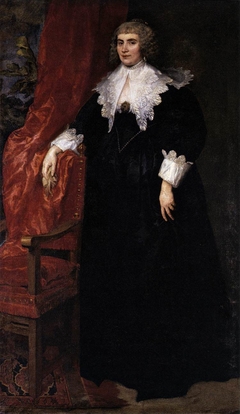 Portrait of Anna van Craesbecke by Anthony van Dyck