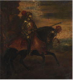 Portrait of Charles Von Horseback by Titian