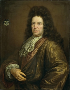 Portrait of Diederik van Hogendorp, Lord of Cromstrijen, Councilor and Steward of the Domains of Stadtholder King William III by Unknown Artist