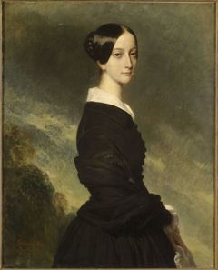 Portrait of Francisca of Brazil, Princess of Joinville (1824-1898) by Franz Xaver Winterhalter