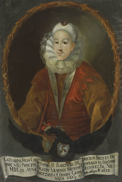 Portrait of Katarzyna Hlebowicz née Radziwiłł (1613–1632) by Anonymous
