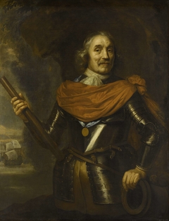 Portrait of Lieutenant-Admiral Maerten Harpertsz Tromp by Jan Lievens