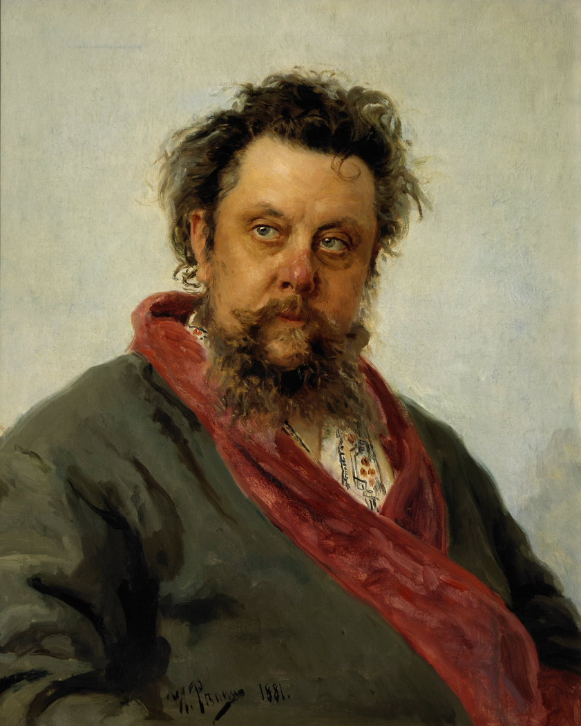 Portrait of M. P. Musorgsky