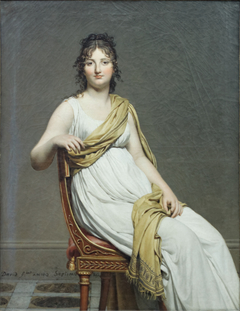 Portrait of Madame de Verninac by Jacques-Louis David