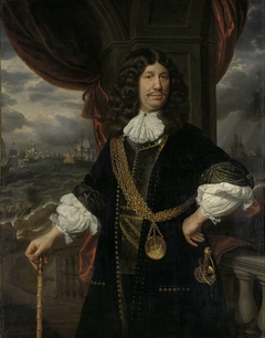 Portrait of Mattheus van den Broucke (1620-1685). Councillor of the Indies