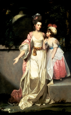 Portrait of Mrs. Jelf Powis and her Daughter by Joshua Reynolds
