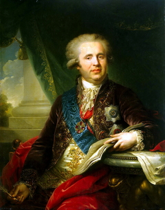 Portrait of Prince Bezborodko A.A. by Johann Baptist von Lampi the Elder