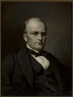 Portrait of Stanisław Moniuszko by Tytus Maleszewski