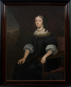 Portrait of Susanna Elisabeth Tamminga (1646-1680) by onbekend