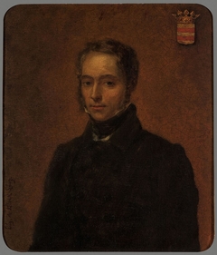 Portrait of the father Joseph de Block Looz by Eugène De Block