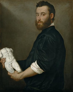 Portrait of the sculptor Alessandro Vittoria