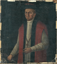 Portrait of Wojciech (Albert) I Radziwiłł (1476–1519), bishop of Lutsk and Vilnius, nicknamed “Jałmużnik” [Almoner] by nieznany malarz polski