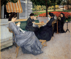 Portraits in the Countryside by Gustave Caillebotte